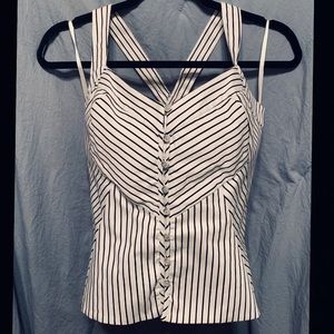 White House Black Market Bustier